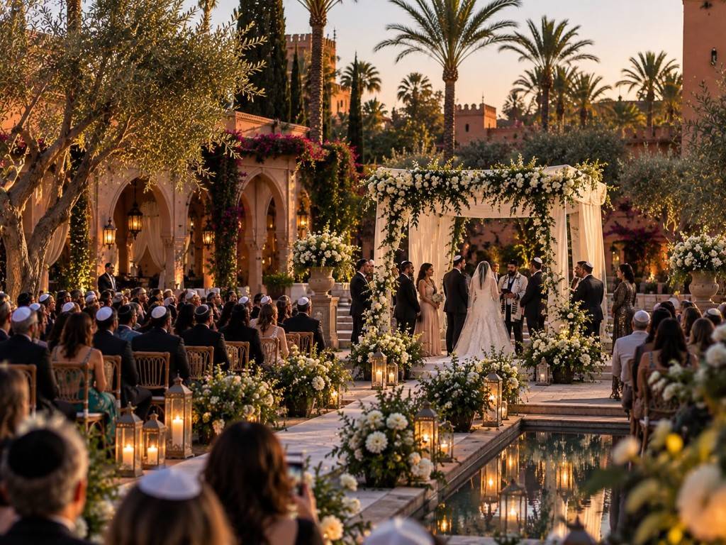 Mariage casher à Marrakech, organisé depuis la France